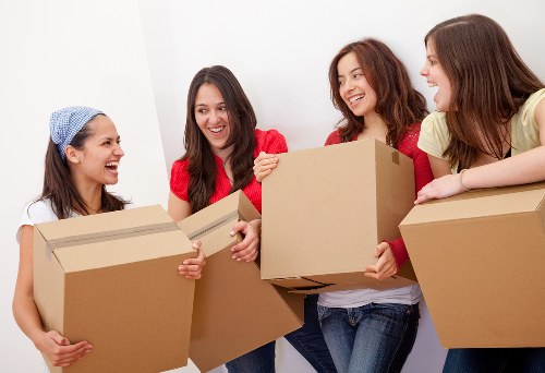 Professional office removals in Whitton with secure loading