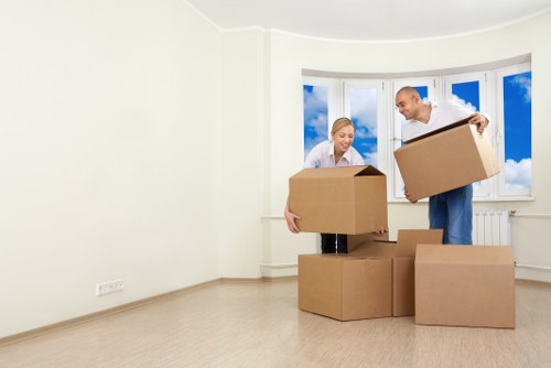 Business items and stock in short-term storage in Whitton
