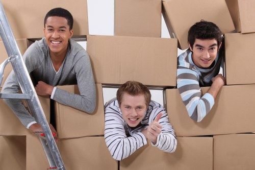 Household items safely stored during renovation in Whitton