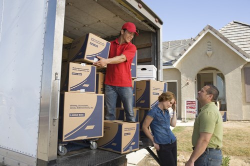 Careful loading of furniture for small removals in Whitton