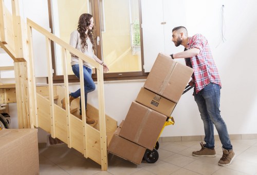 Efficient workplace relocation process for office removals in Whitton