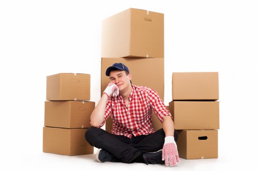 Seasonal household items safely stored in a Whitton storage space